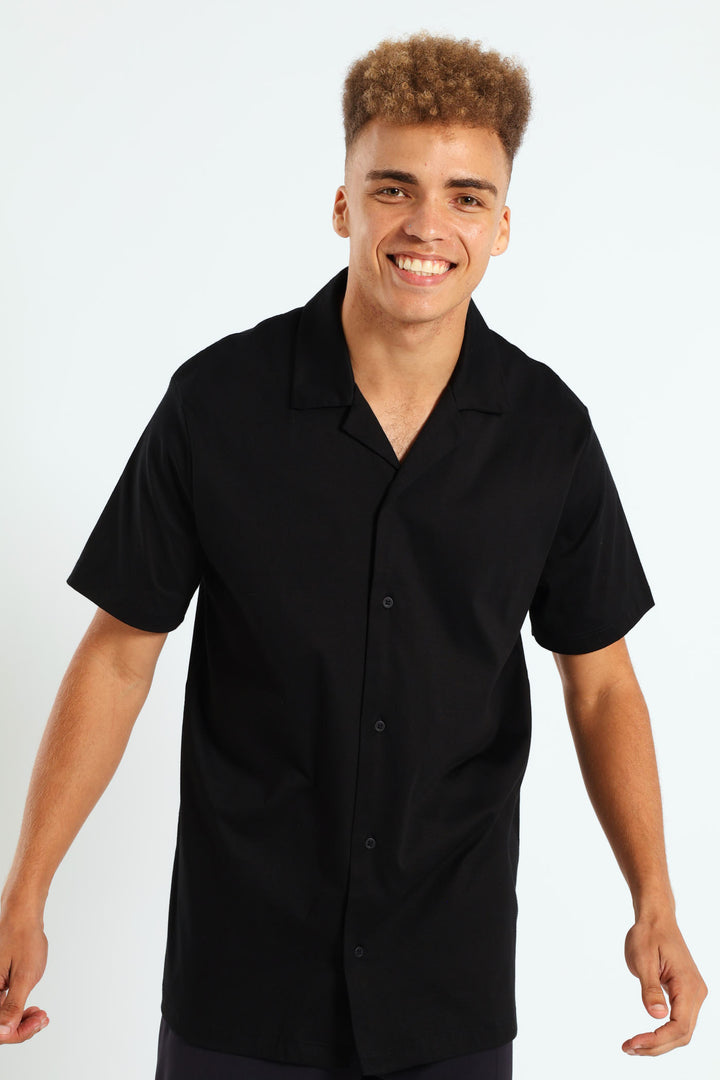 Interlock Shirt - Black