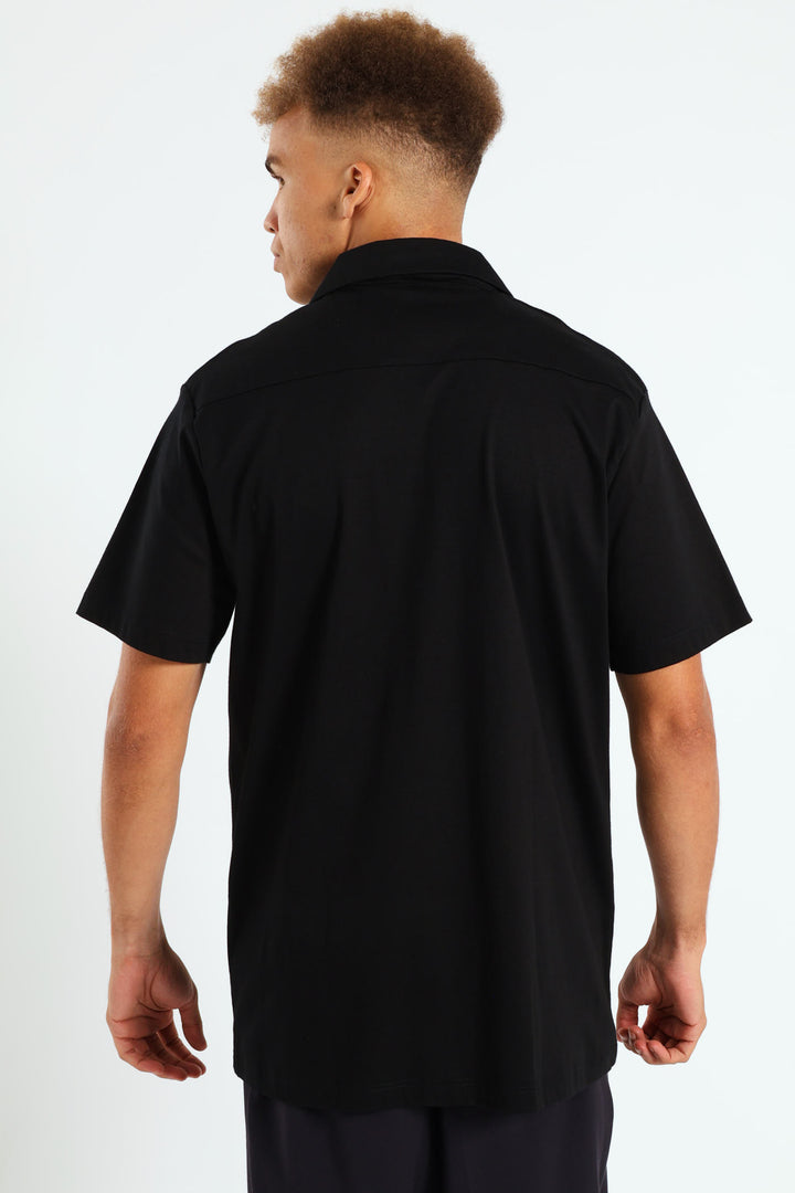 Interlock Shirt - Black