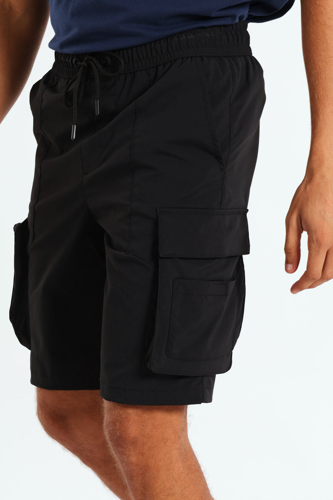 Multi Cargo Technical Shorts - Black