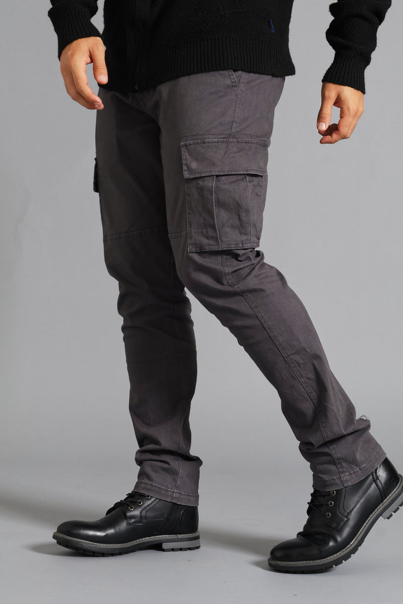 Cargo Pocket Pant  - Charcoal