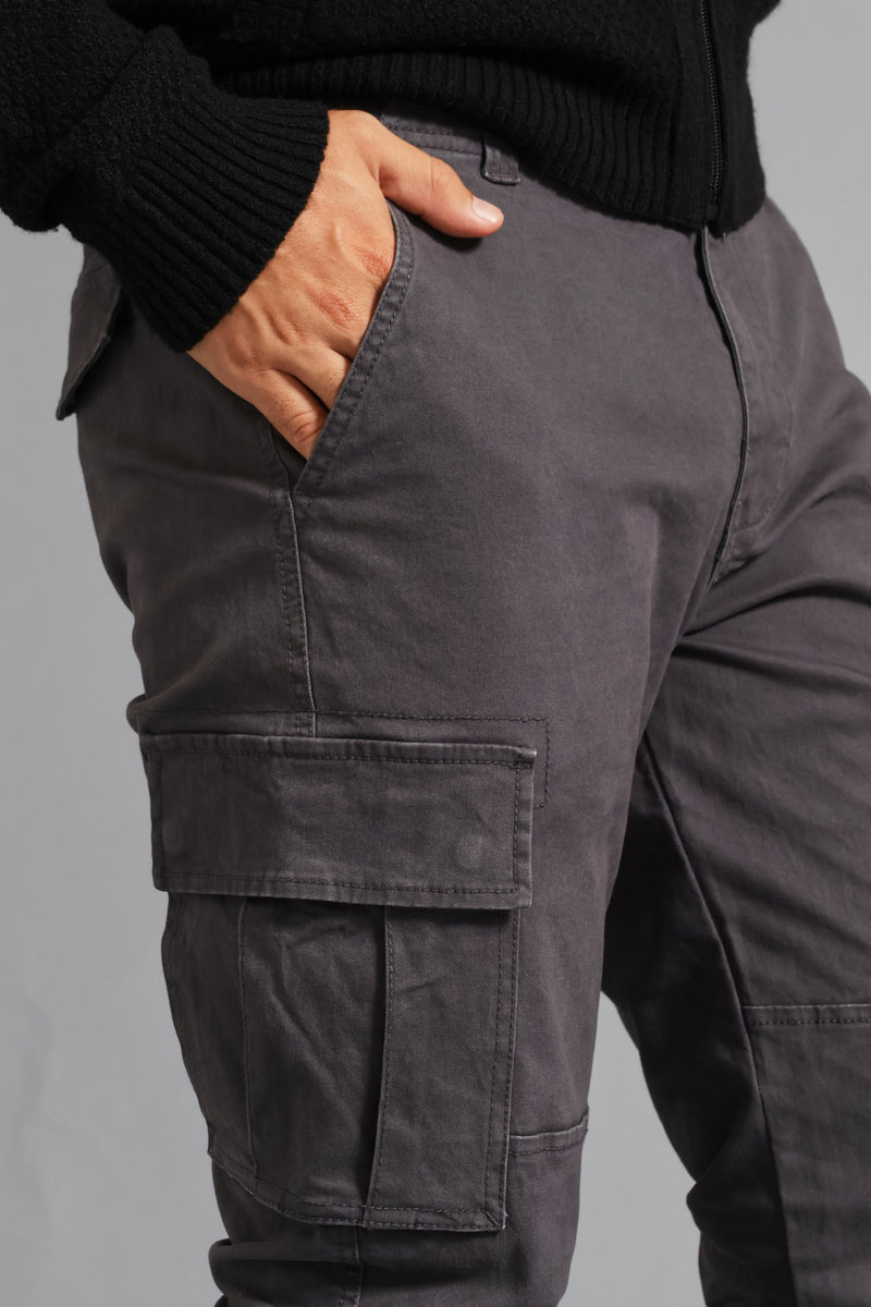 Cargo Pocket Pant  - Charcoal