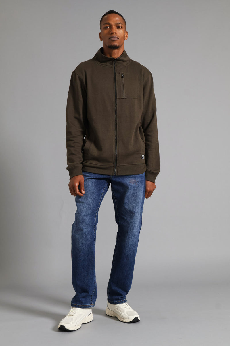 Zip Through Top - Fatigue