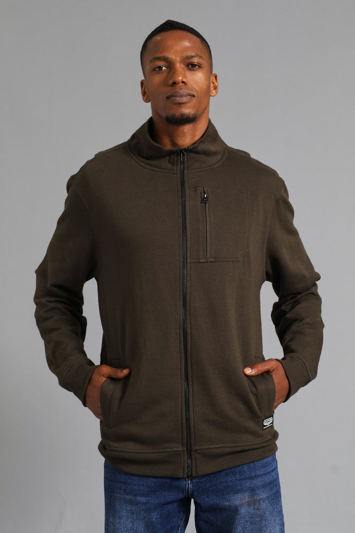 Zip Through Top - Fatigue