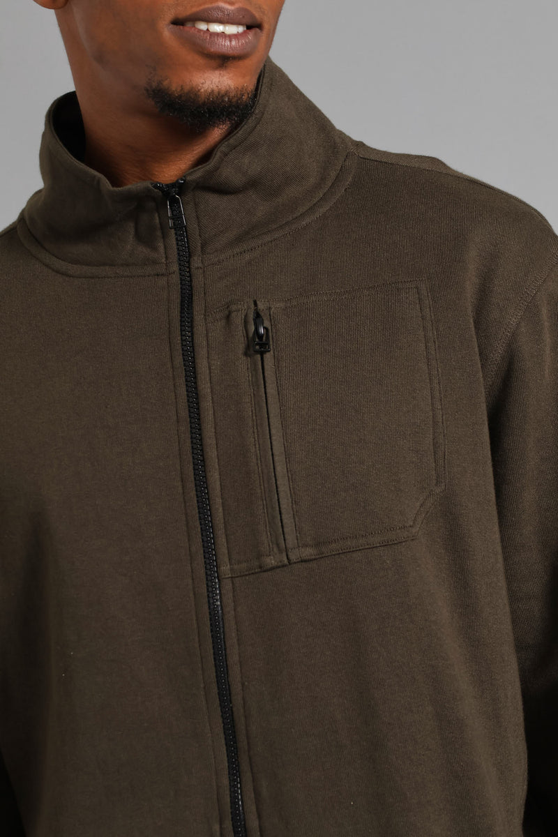 Zip Through Top - Fatigue
