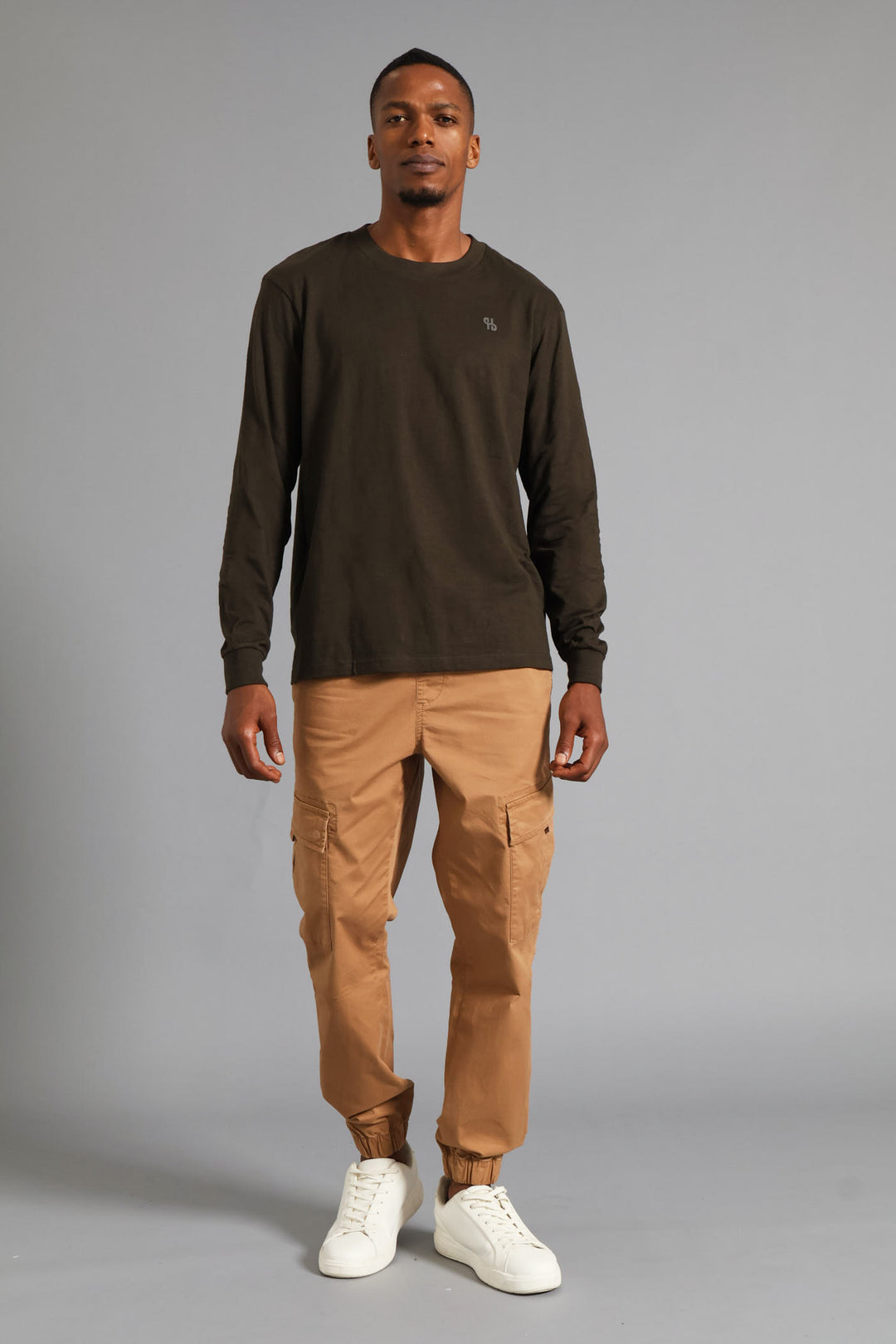 Long Sleeve Crew Tee - Fatigue