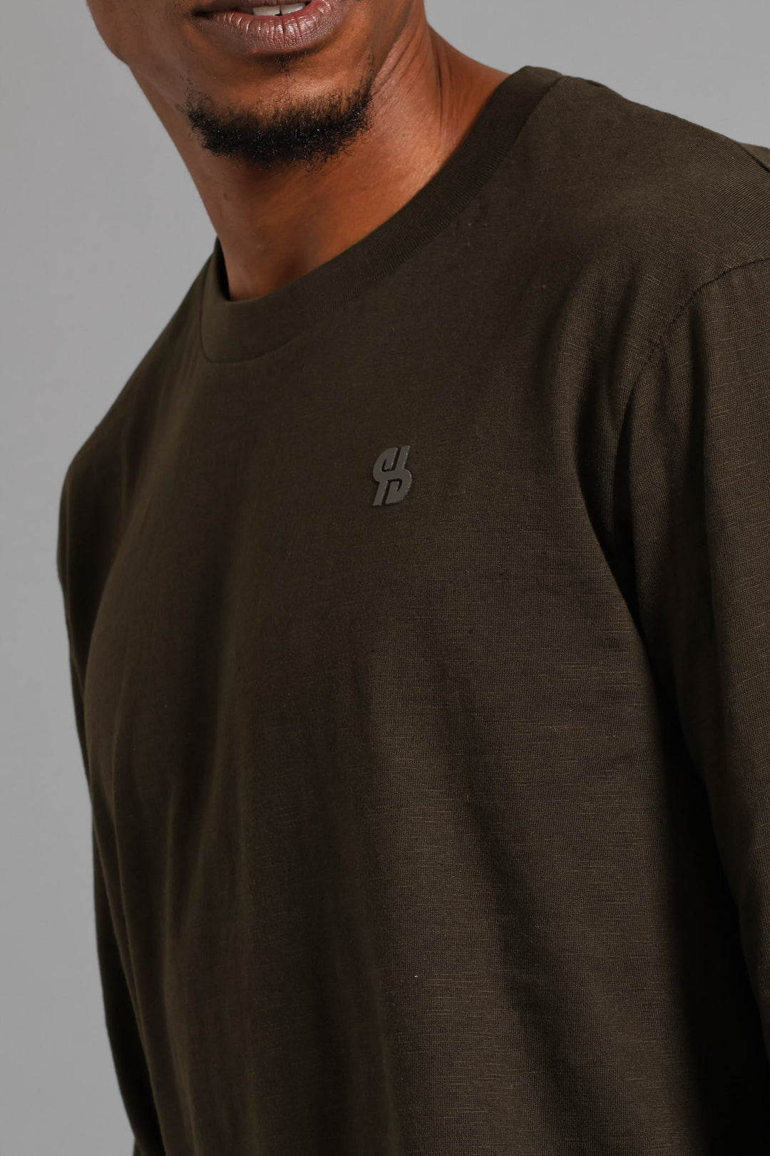 Long Sleeve Crew Tee - Fatigue