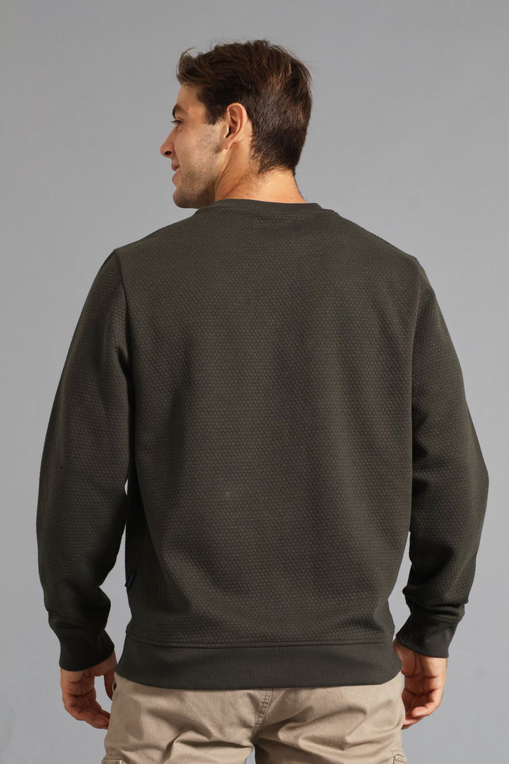 Diamond Surf Int Crew Top - Fatigue