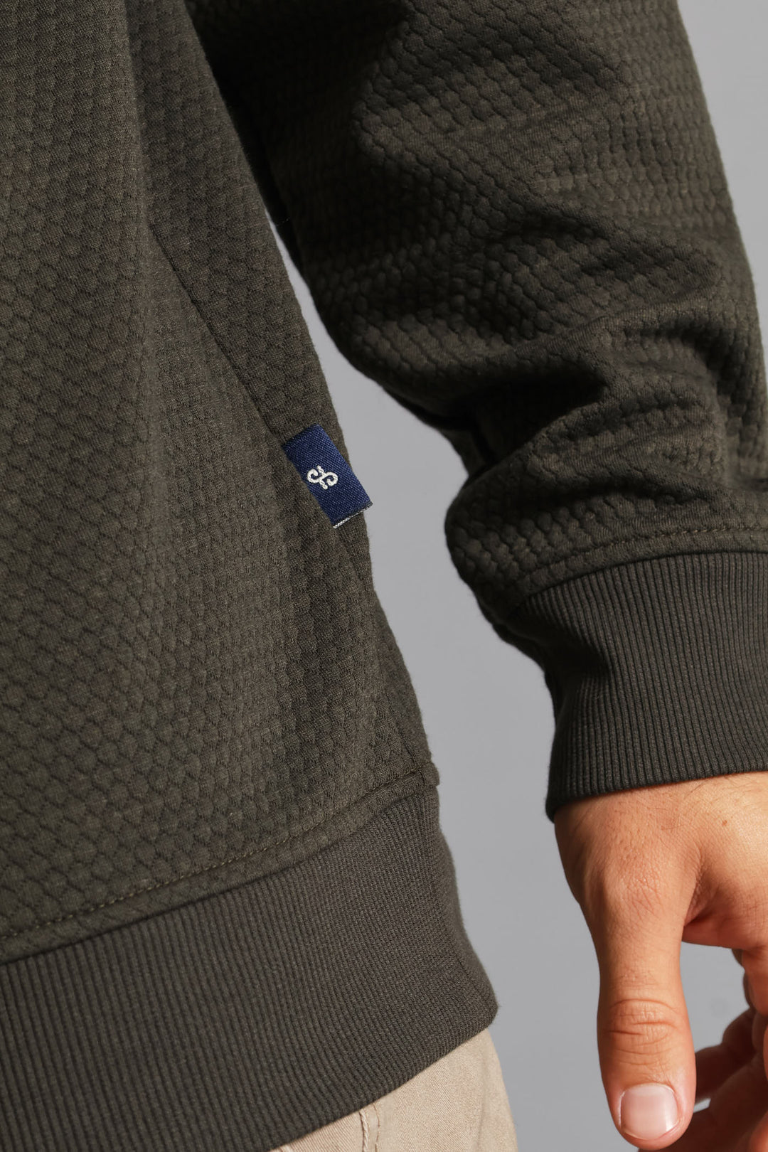Diamond Surf Int Crew Top - Fatigue