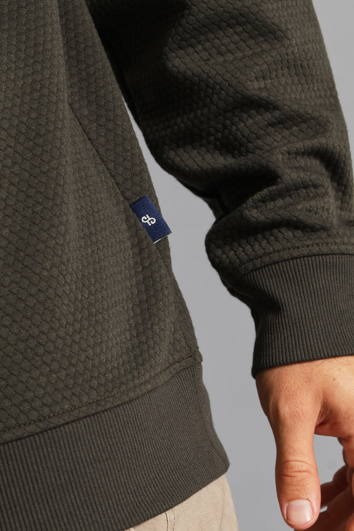 Diamond Surf Int Crew Top - Fatigue