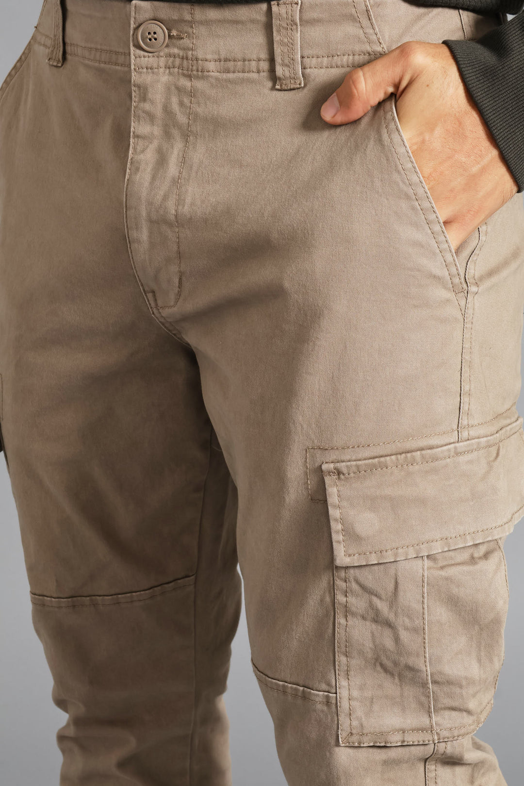 Cargo Pocket Pant - Khaki