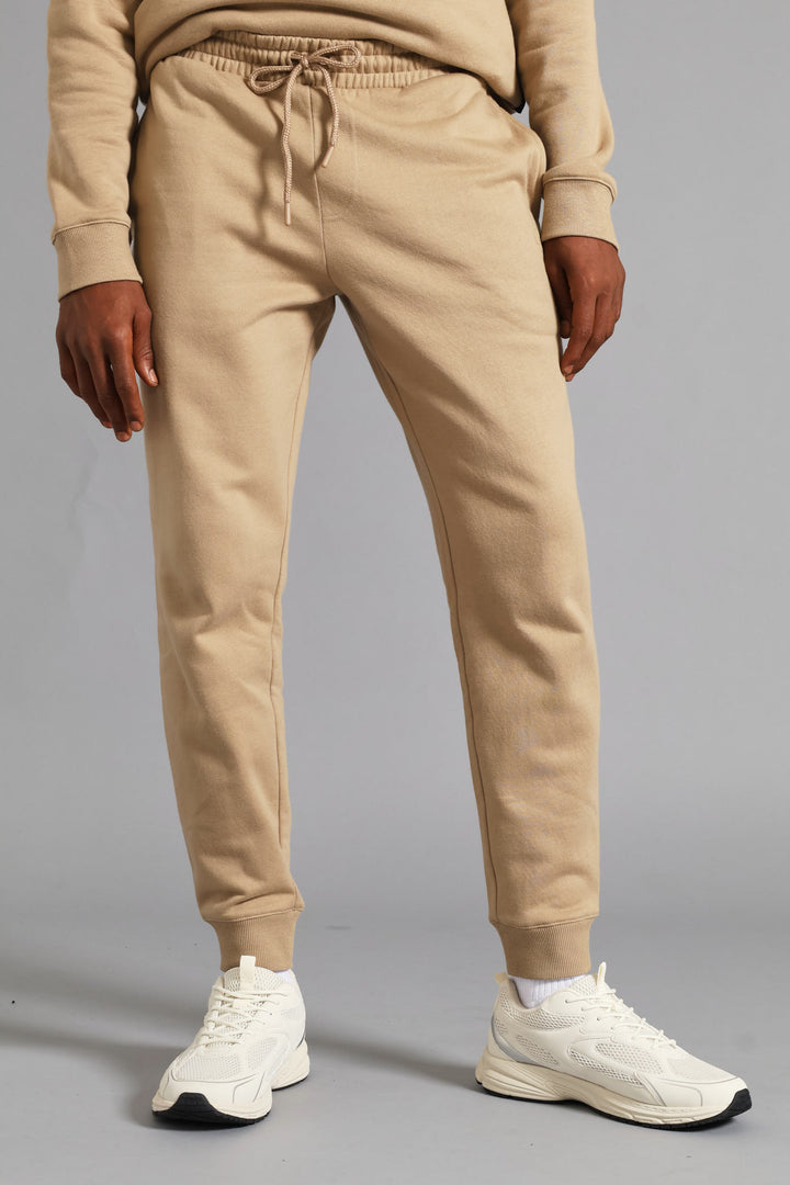 Fleece Jogger - Taupe
