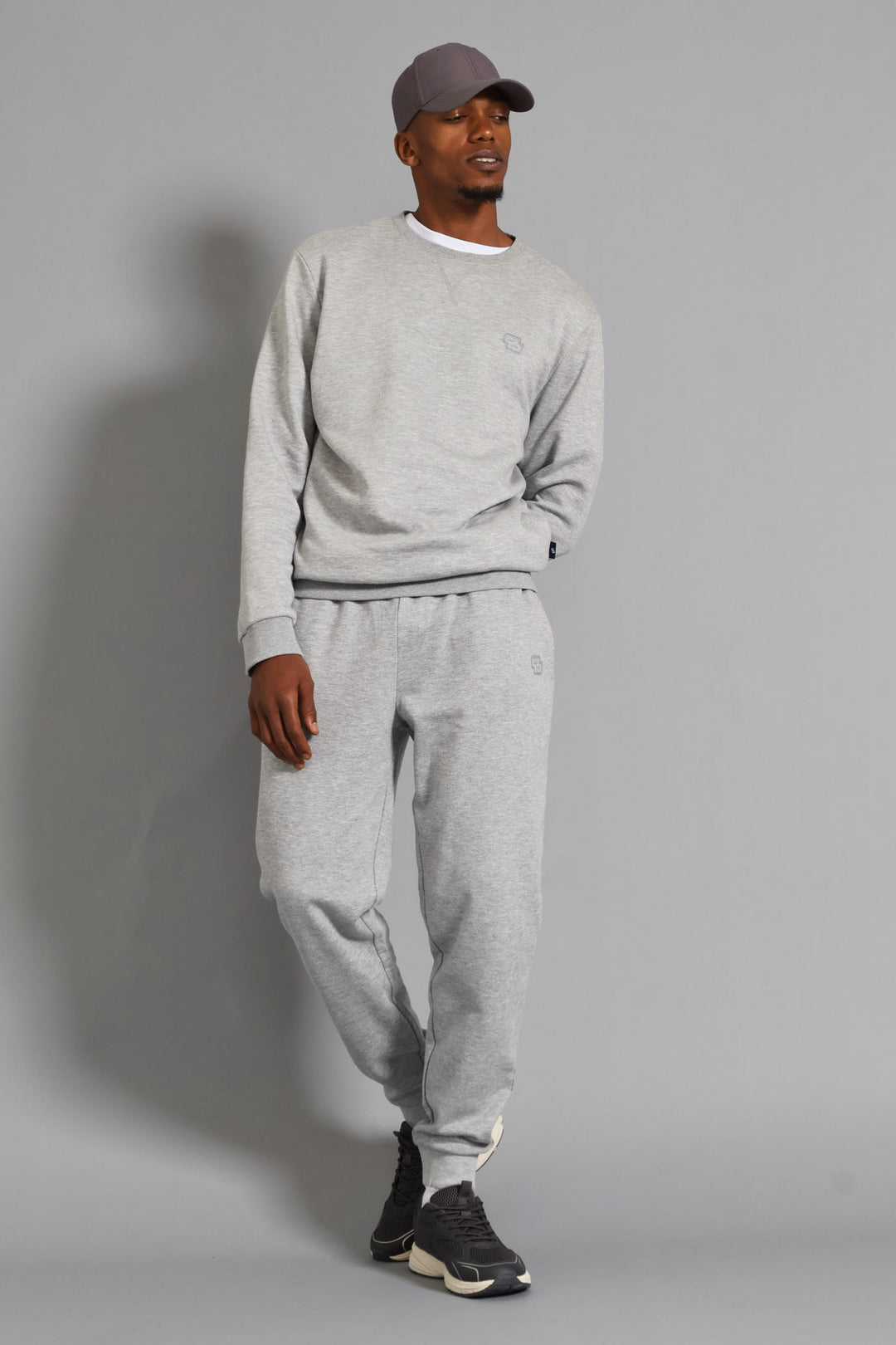 Fleece Jogger - Grey Melange