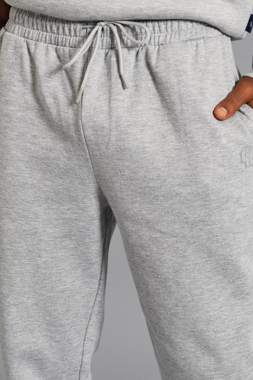 Fleece Jogger - Grey Melange