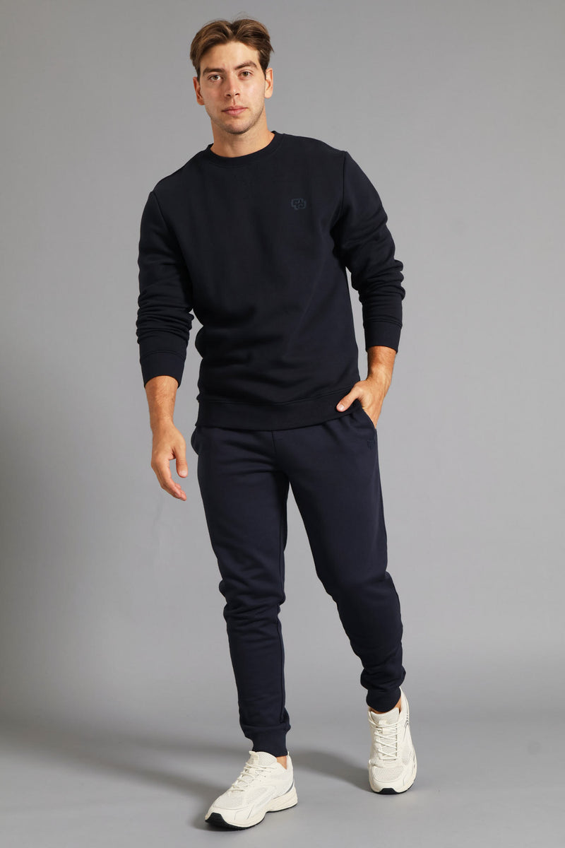 Fleece Jogger - Navy