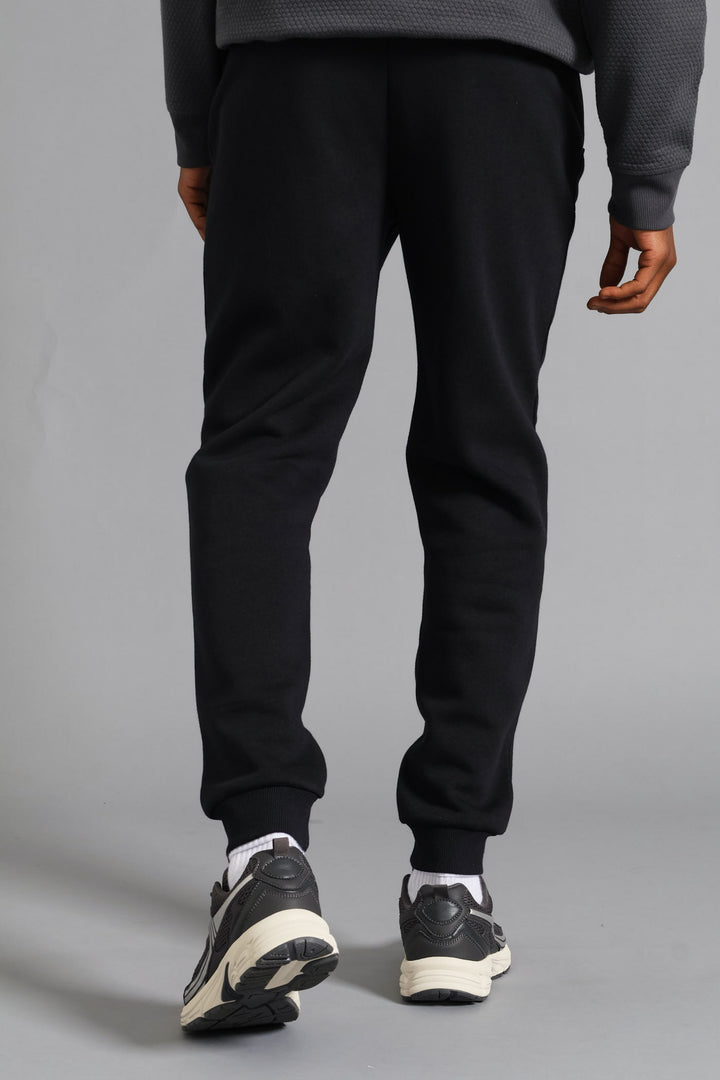 Fashion Zip Jogger - Black