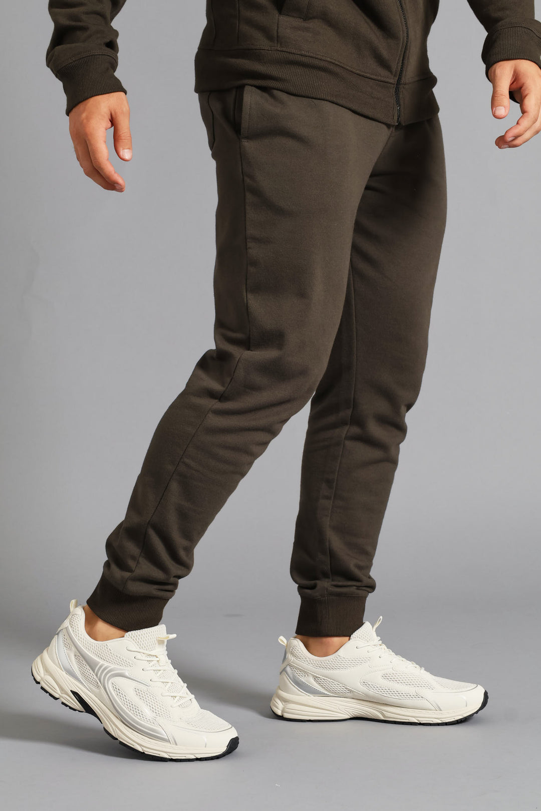 Fleece Jogger - Fatigue