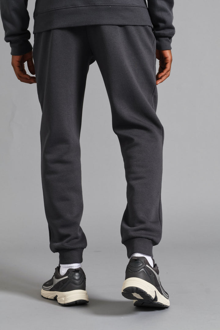 Fashion Zip Jogger - Charcoal