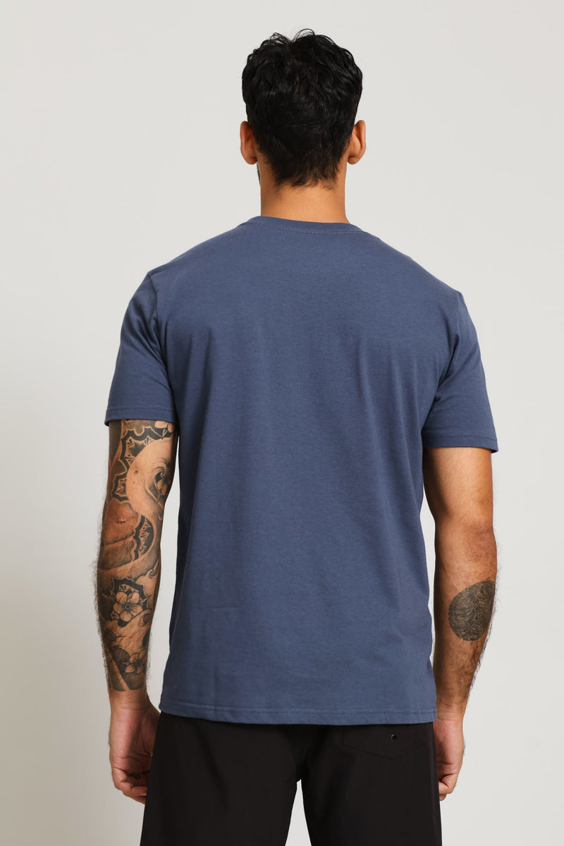 Small Logo Essentials Short Sleeve Tee - Navy