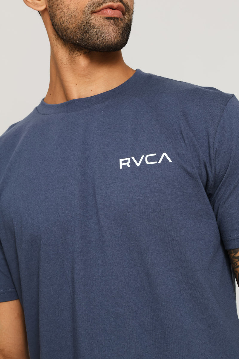 Small Logo Essentials Short Sleeve Tee - Navy