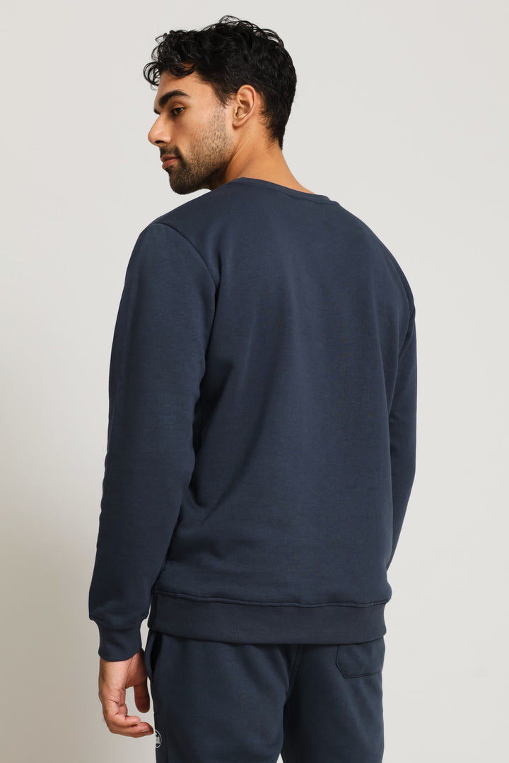 Everyday Crew Top - Navy