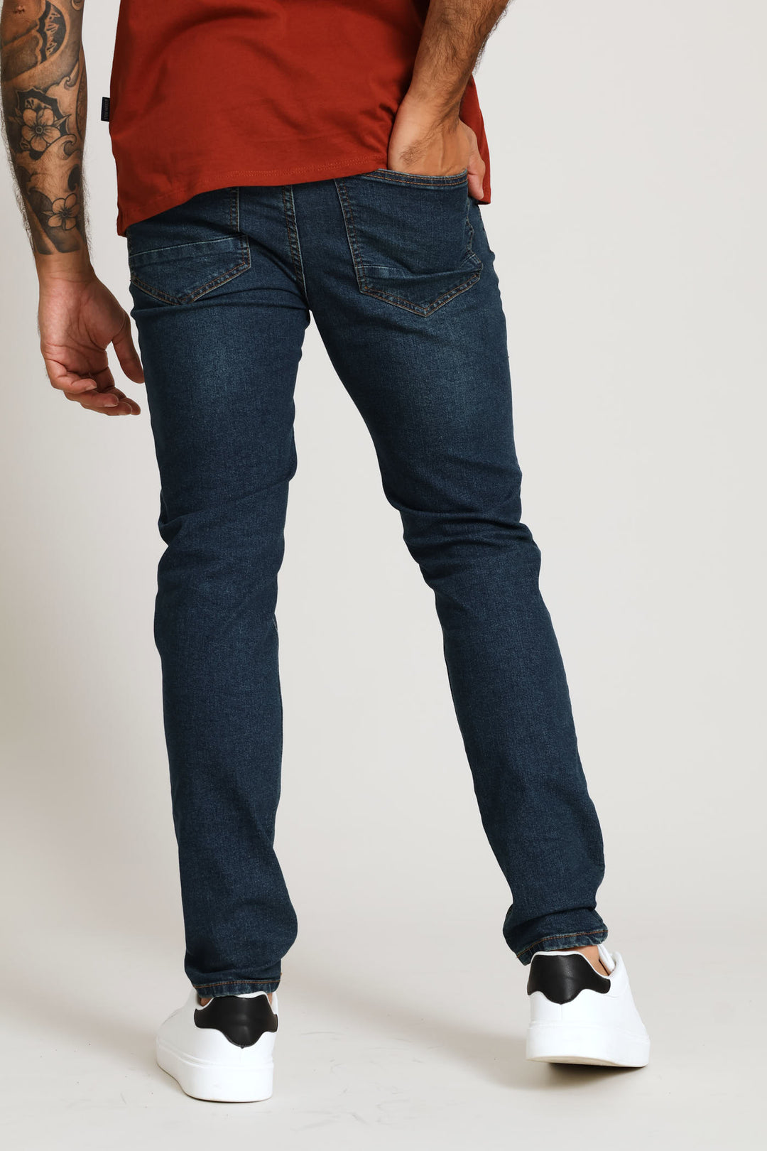 Dark Tint Skinny Jean - Dark Blue