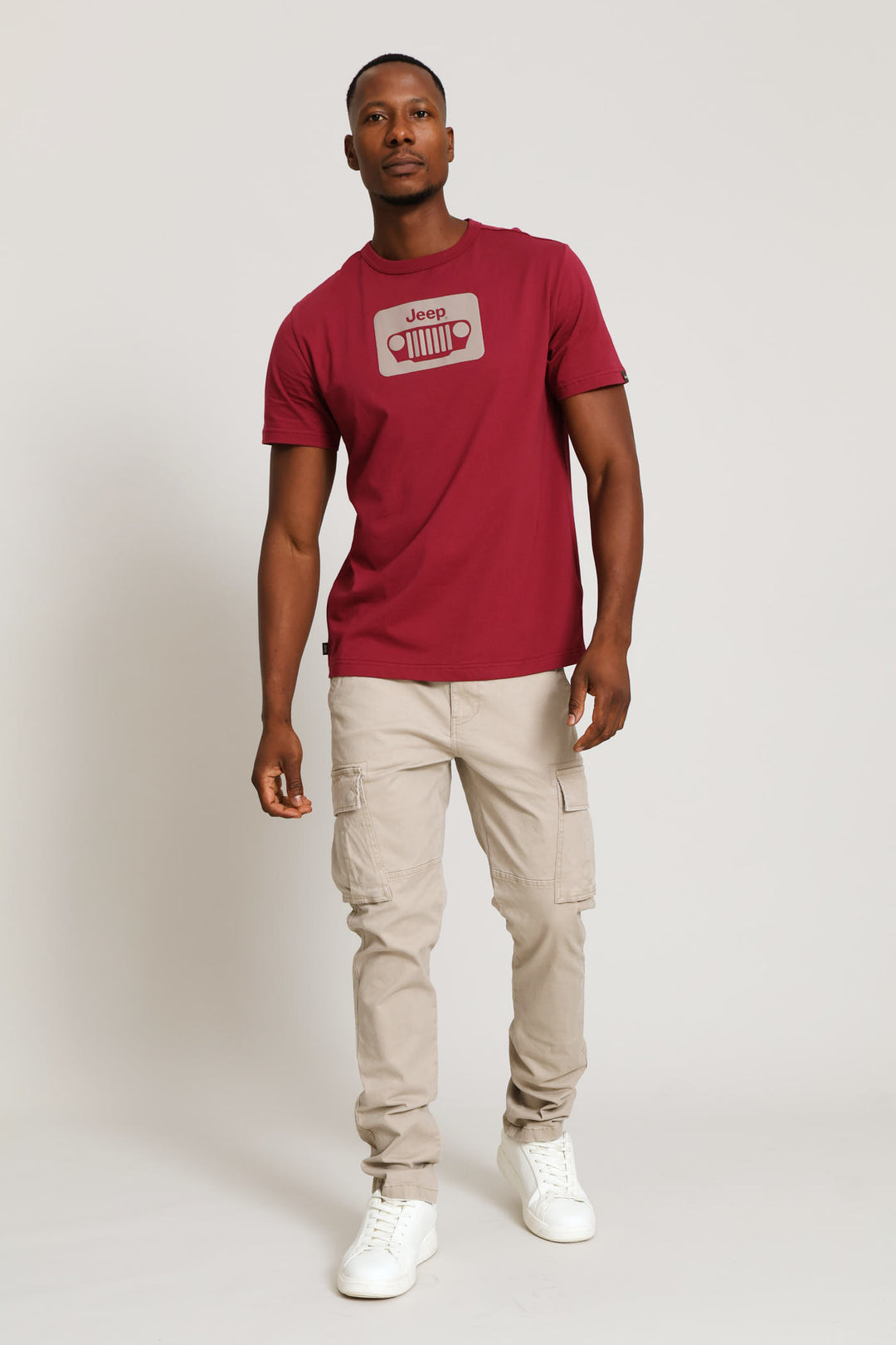 Essential Organice Tee - Maroon