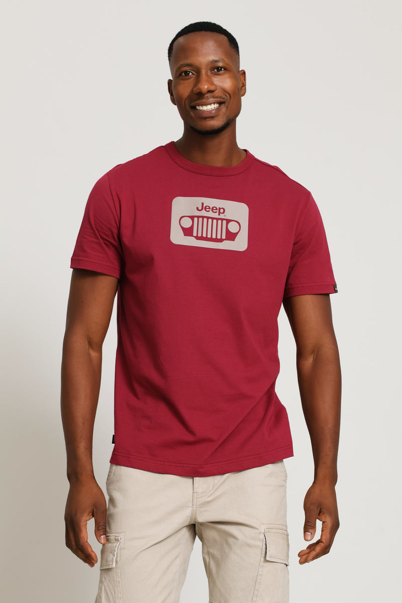 Essential Organice Tee - Maroon