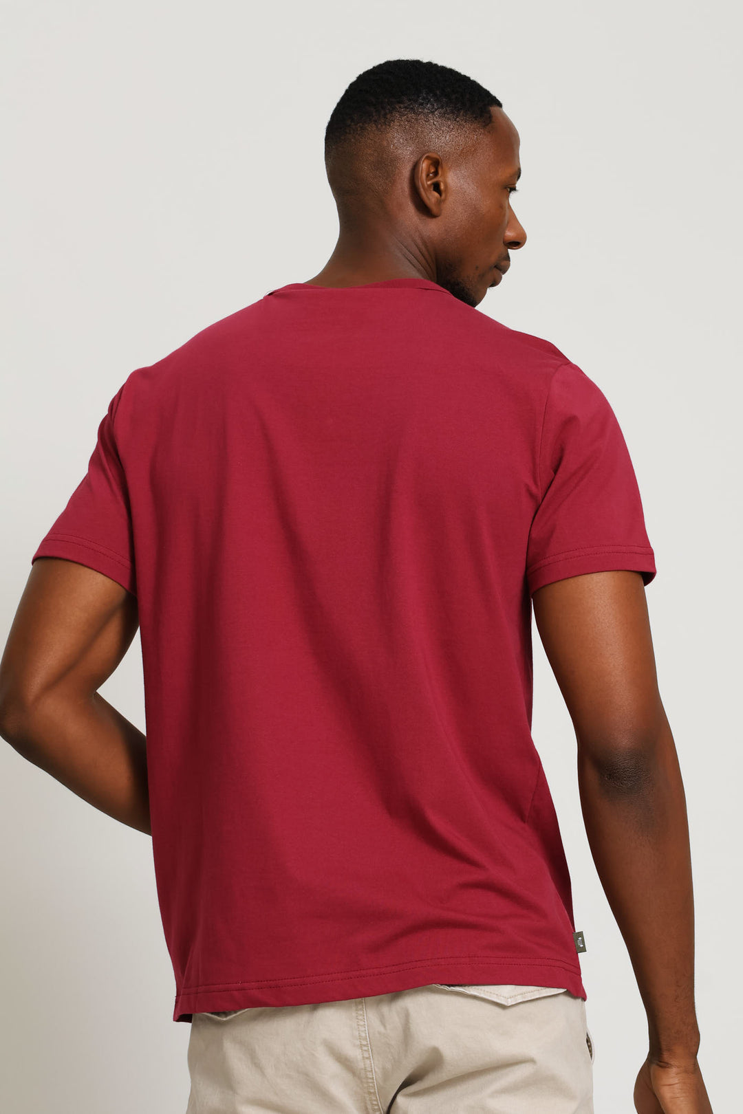Essential Organice Tee - Maroon