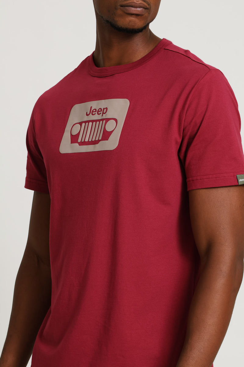 Essential Organice Tee - Maroon