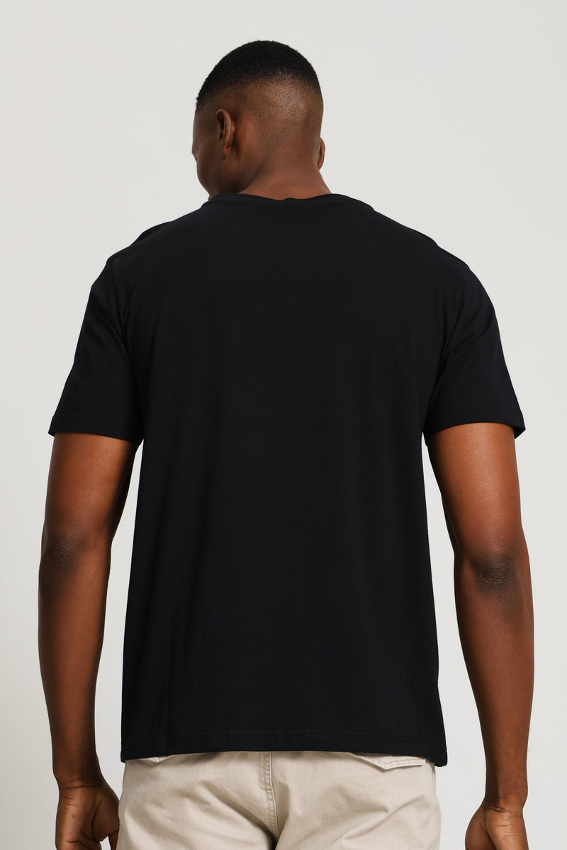 Core Logo Star Tee - Black