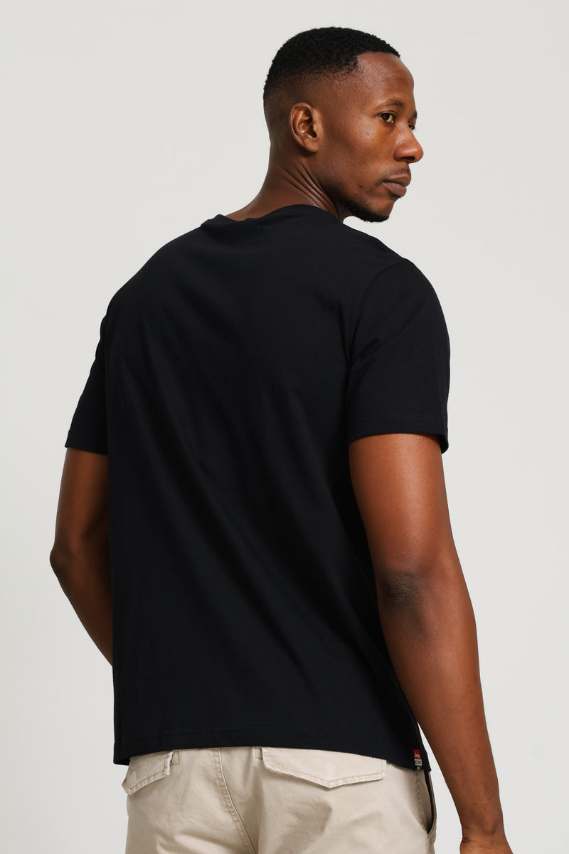 Core Logo Star Tee - Black