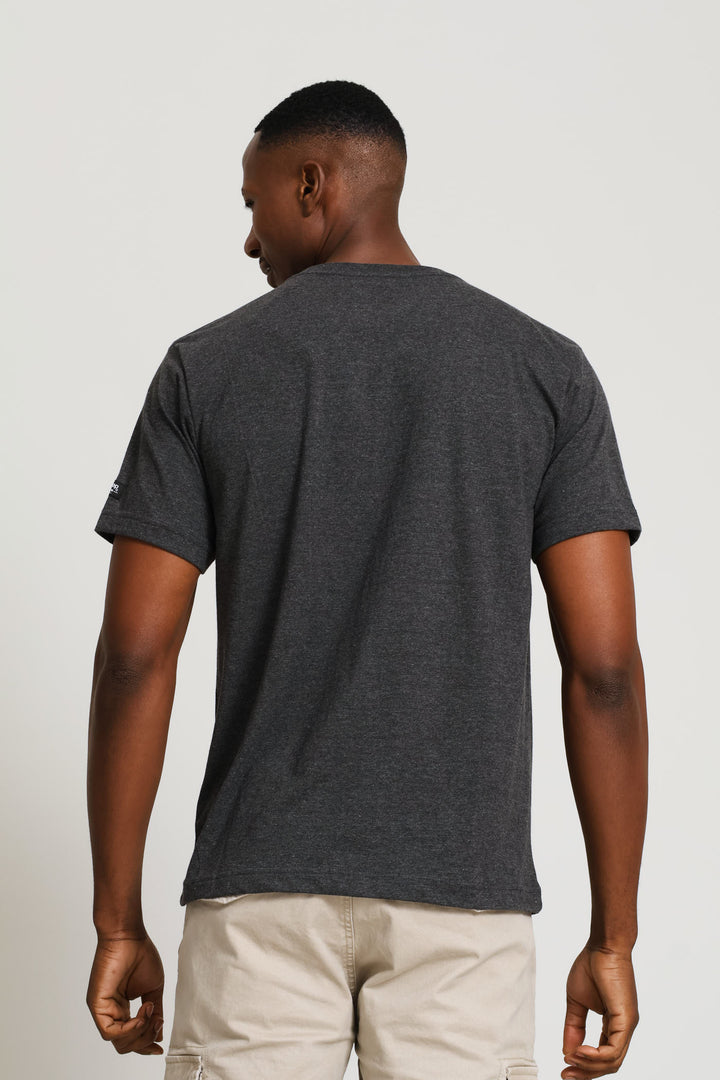 Fashion Graphic Surplus Tee - Charcoal