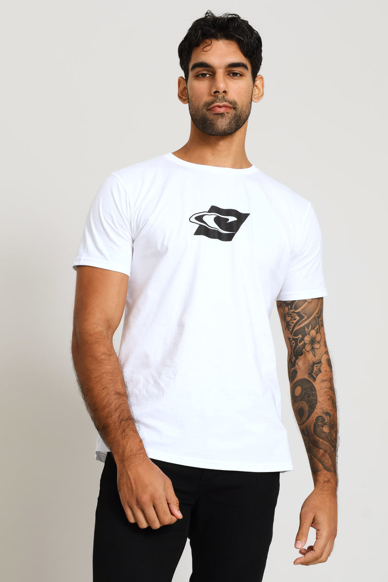 2 Pack Tee - White/Blue
