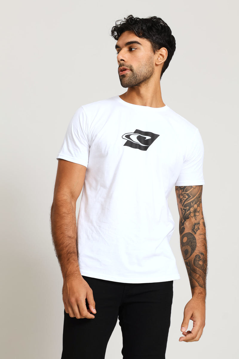 2 Pack Tee - White/Blue