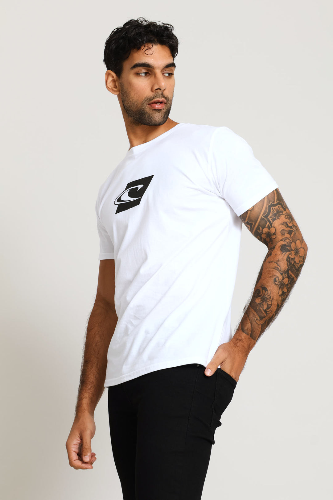 2 Pack Tee - White/Blue