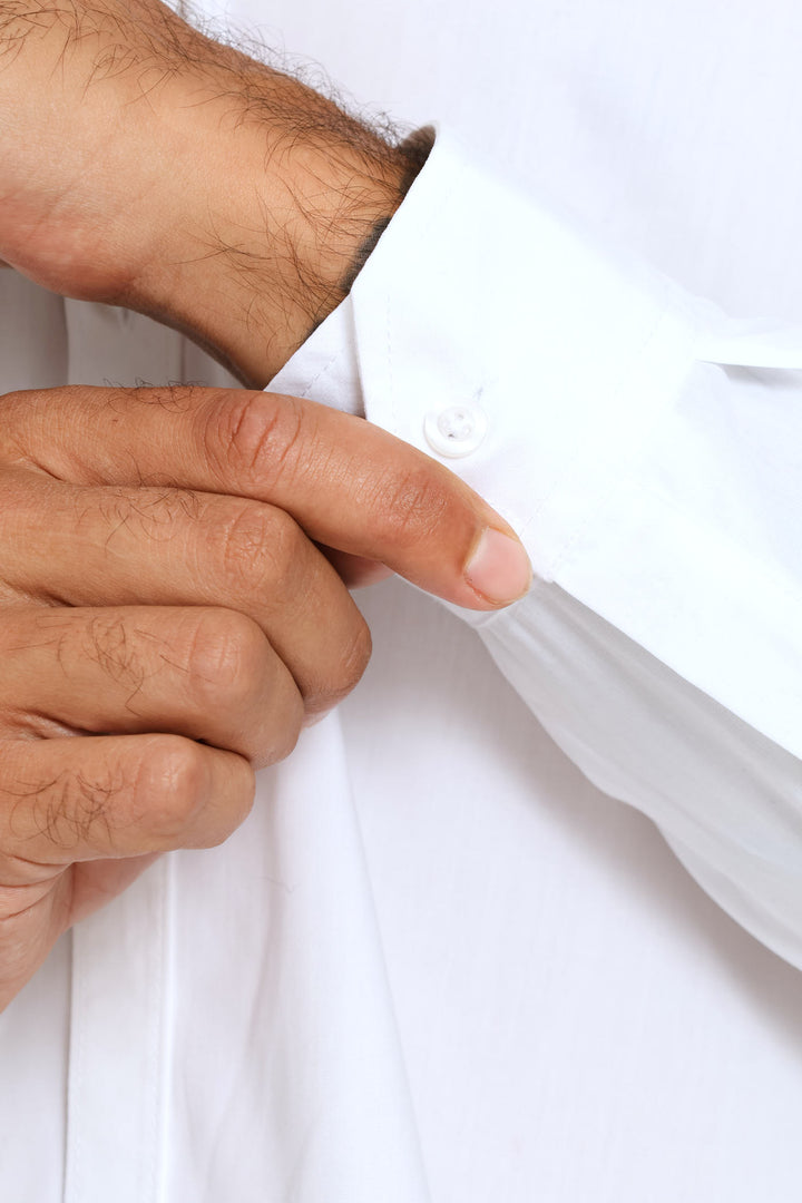 Easy Care Long Sleeve Shirt - White