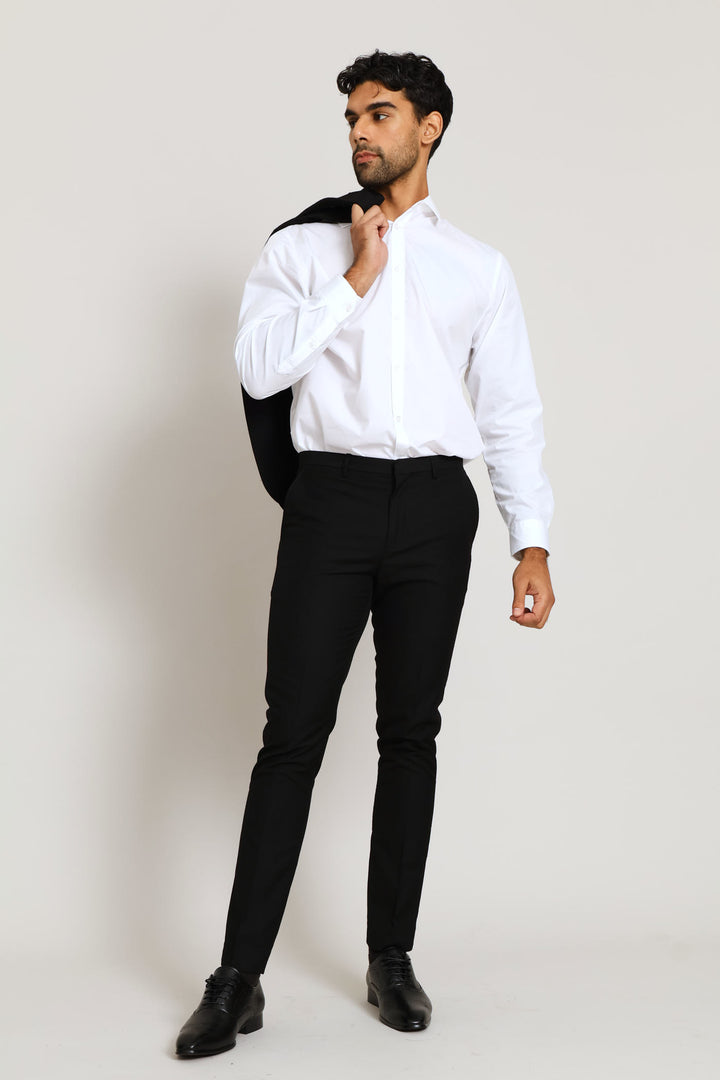Easy Care Long Sleeve Shirt - White