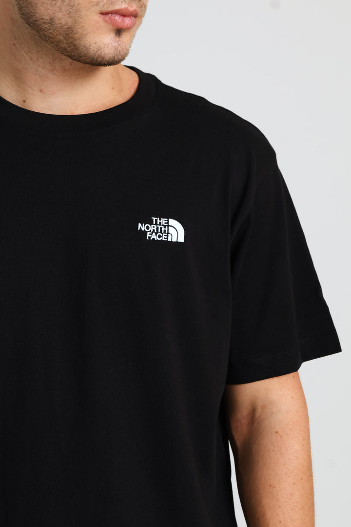 Evolution Simple Dome Regular Tee - Black