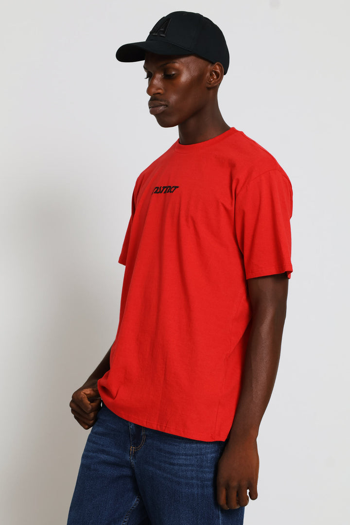 Small Logo Tee - Red