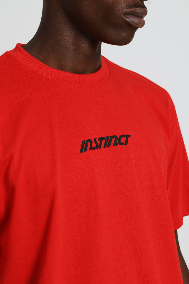 Small Logo Tee - Red