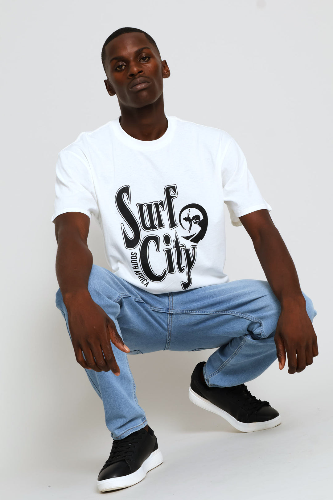 Surf City Tee - White