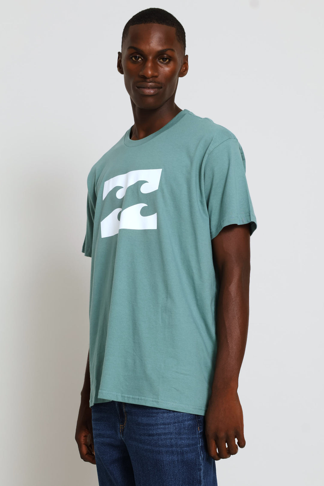 Team Wave Tee - Seafoam