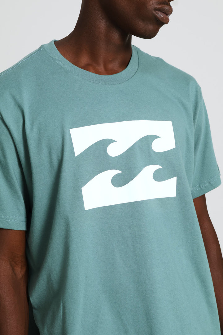 Team Wave Tee - Seafoam