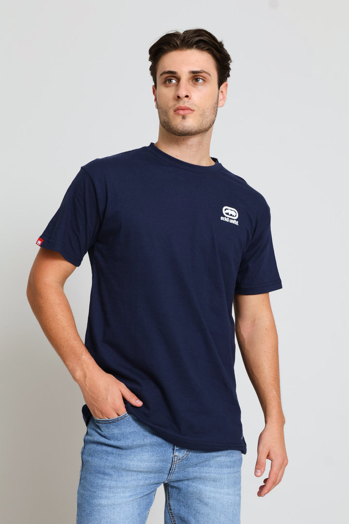 Never Out Tee - Navy
