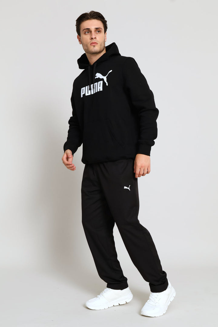Essential No.1 Logo Hoodie - Black