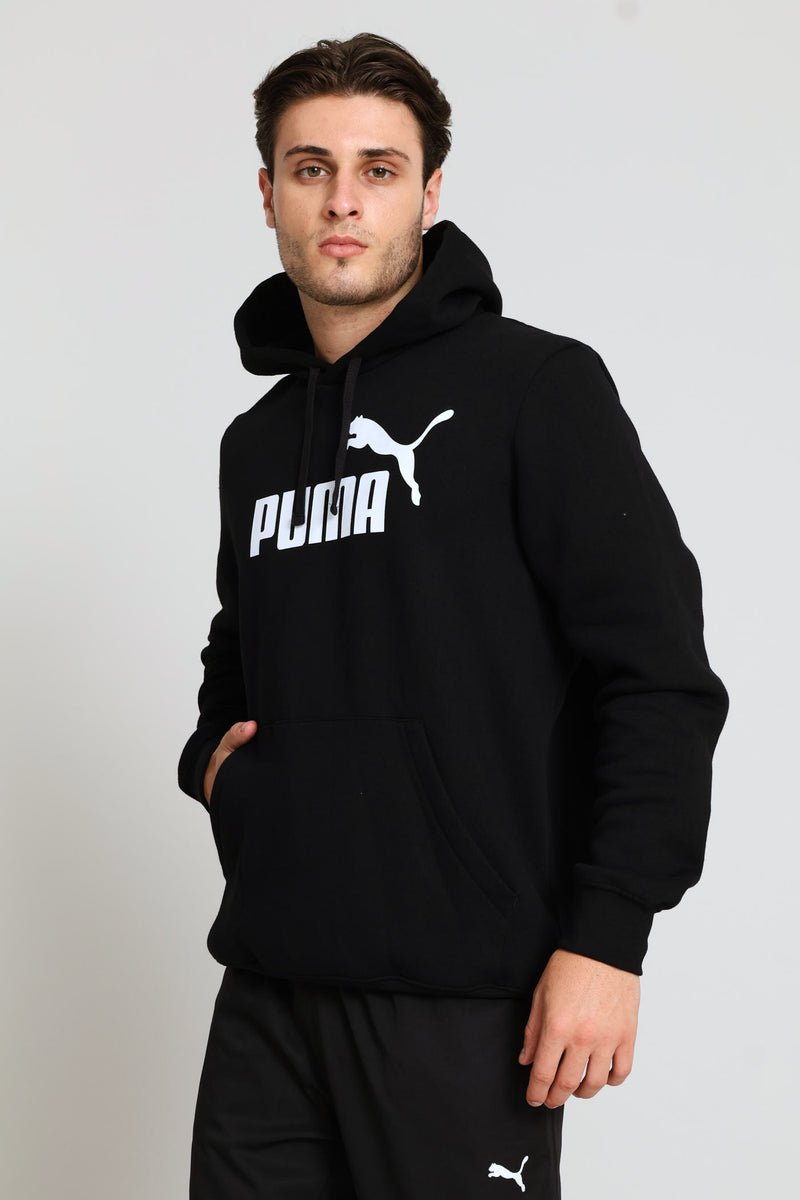 Essential No.1 Logo Hoodie - Black