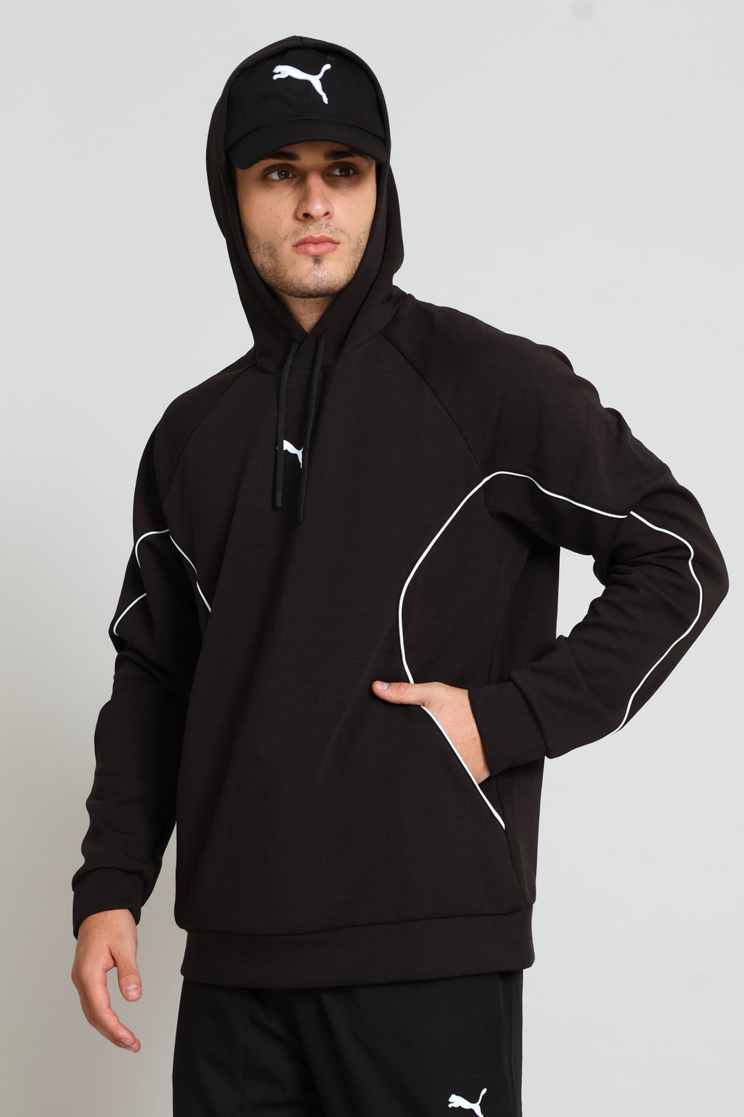 Sport Fleece Top - Black