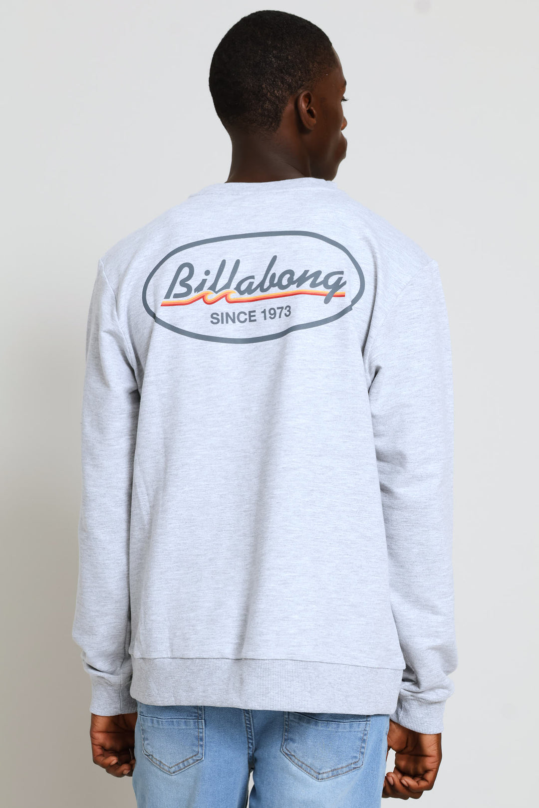Runner Crew Top - Grey Melange