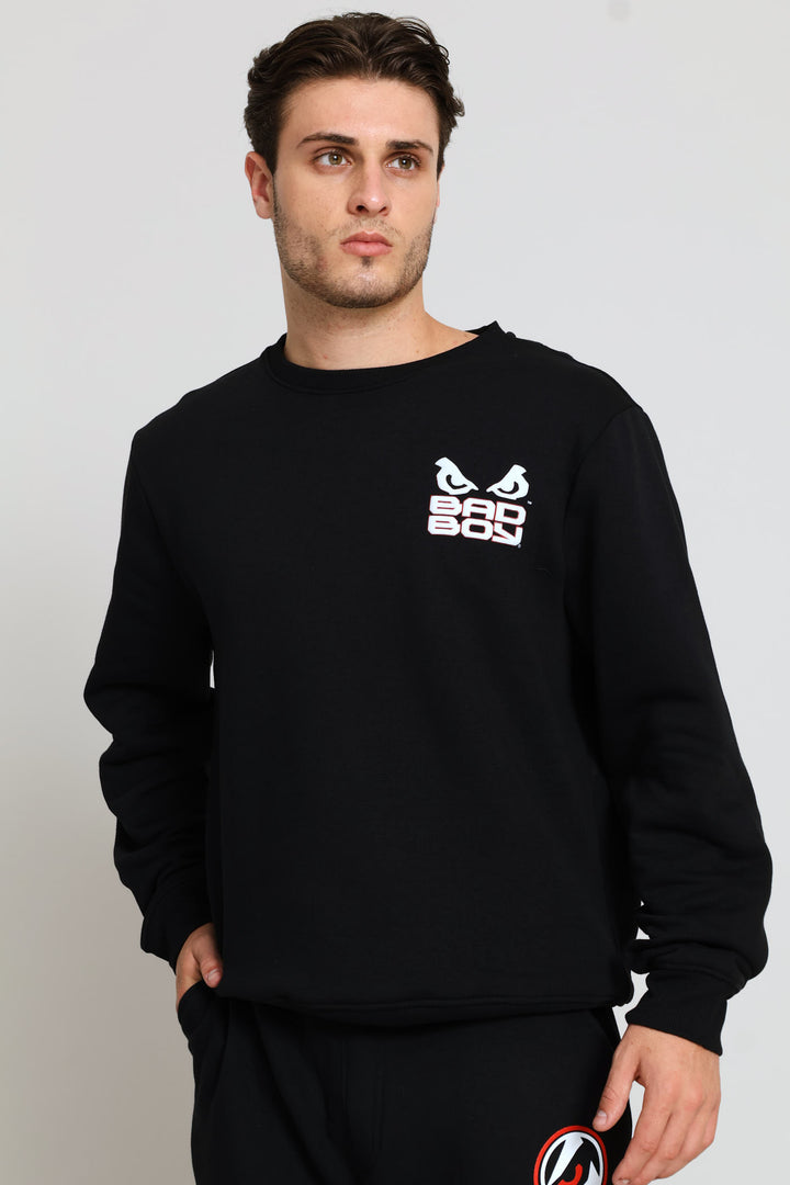 Billboard Crew Top - Black
