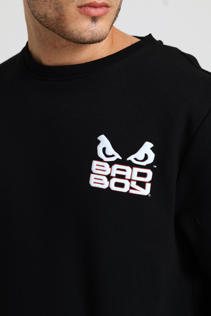 Billboard Crew Top - Black
